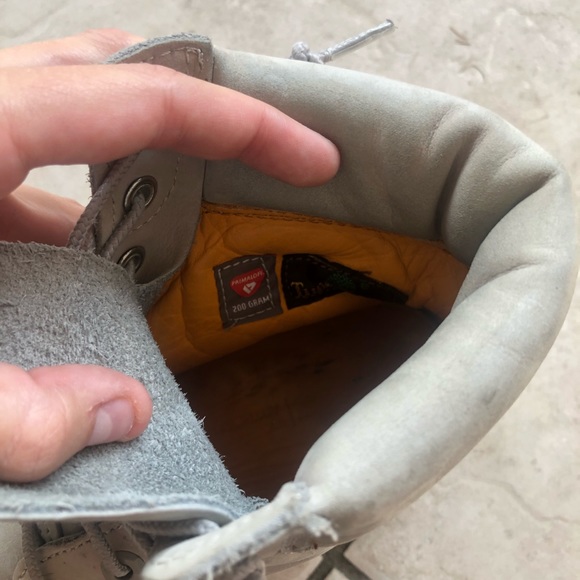 Timberland Gray Lace Up Boots - Picture 2 of 9